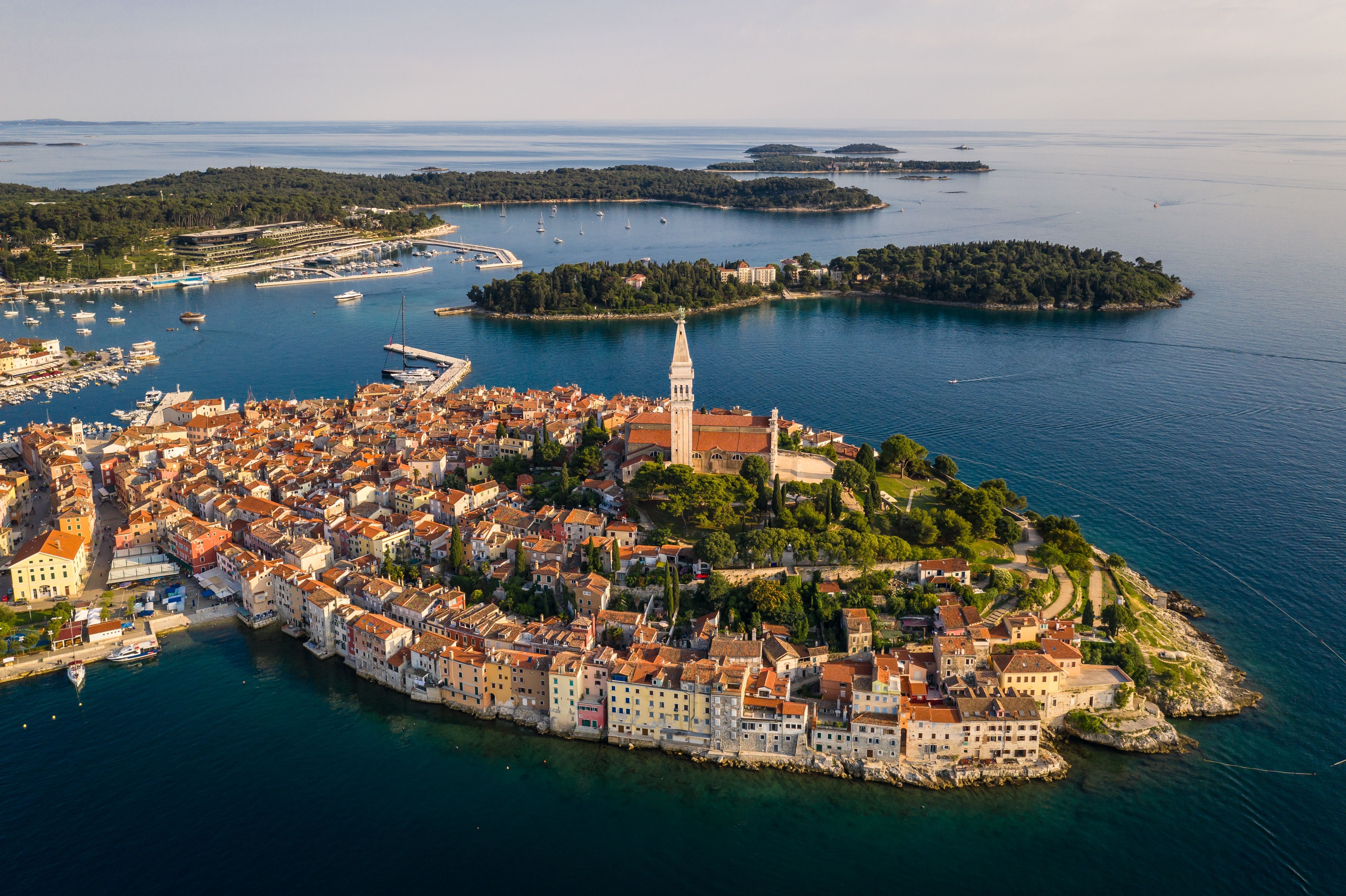 Pohled na Rovinj bere dech Pohled na Rovinj bere dech